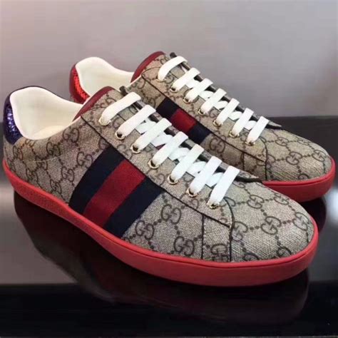 gucci schuhe ace|Men's Gucci Sneakers Sale .